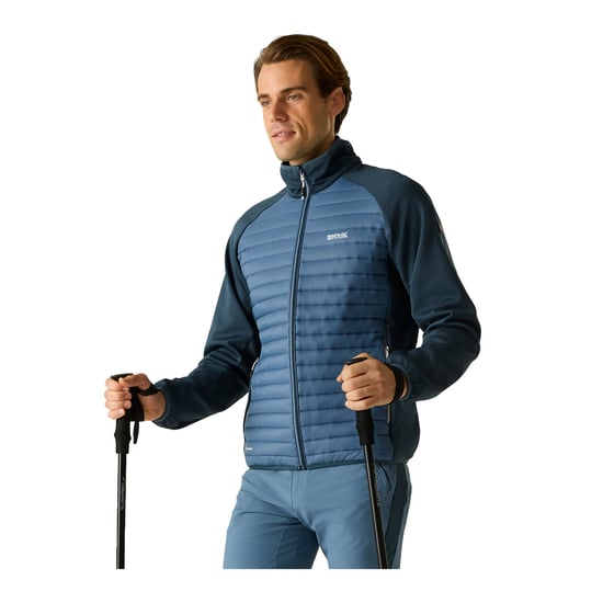 Regatta - "Clumber" Hybridjacke für Herren (Blassblau/Nachthimmel) - Image 4