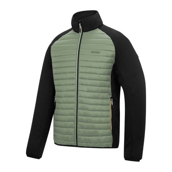 Regatta - "Clumber" Hybridjacke für Herren (Leichter Salbei/Schwarz) - Image 3