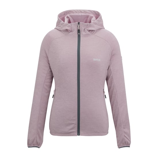 Regatta - "Ferna" Fleecejacke für Damen, mit Kapuze, Stretch (Puderlila) - Image 1