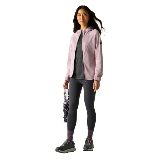 Regatta - "Ferna" Fleecejacke für Damen, mit Kapuze, Stretch (Puderlila) - Image 5