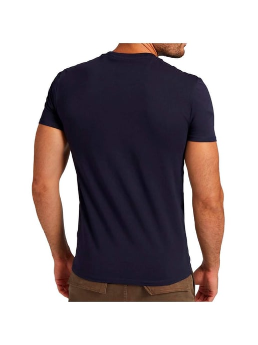 Guess Jeans Blaues Bio-Baumwoll-Herren-T-Shirt - Image 3