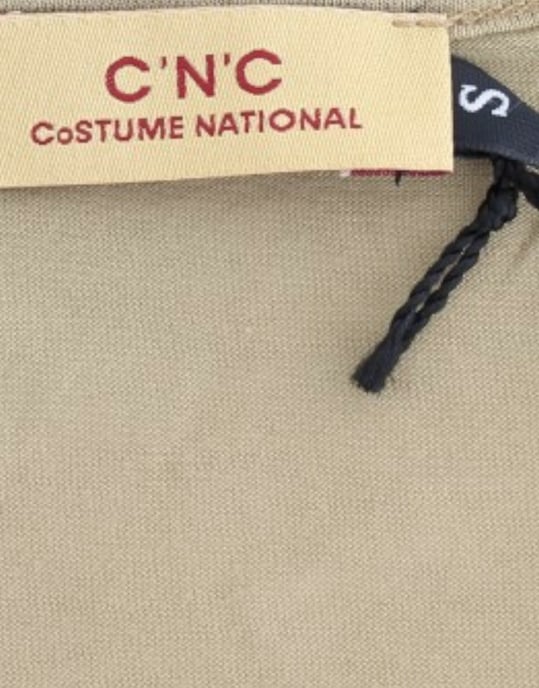 Costume National Grünes Druck T-Shirt mit kurzen Ärmeln - Image 6