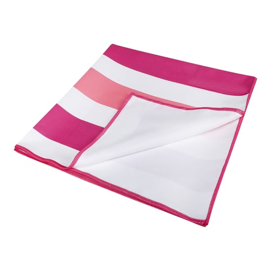 Regatta - Badetuch, Microfaser, gestreift (Rose Violett/Pink Lemonade) - Image 3