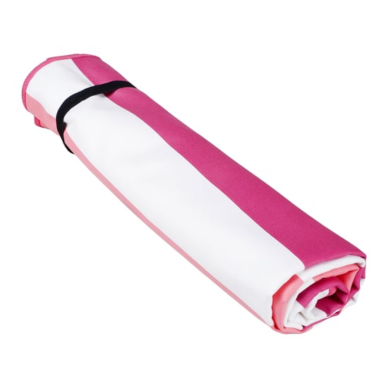 Regatta - Badetuch, Microfaser, gestreift (Rose Violett/Pink Lemonade) - Image 4