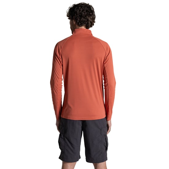 Craghoppers - Pullover für Herren, mit halbem Reißverschluss, Nosilife (Dunkle Sahara) - Image 2