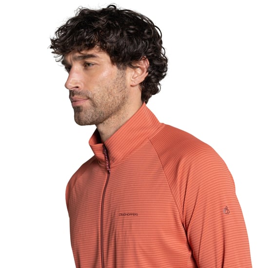 Craghoppers - Pullover für Herren, mit halbem Reißverschluss, Nosilife (Dunkle Sahara) - Image 3
