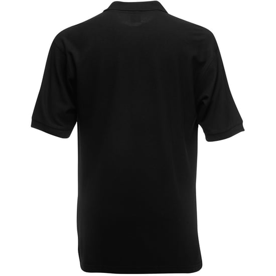 Fruit Of The Loom Premium Herren Polo-Shirt, Kurzarm (Schwarz) - Image 2