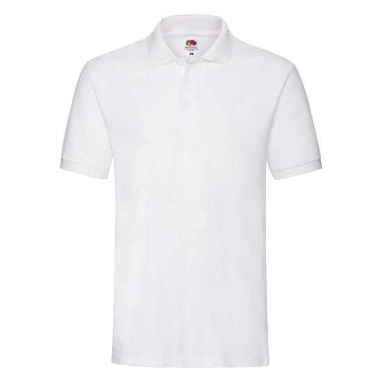 Fruit Of The Loom Premium Herren Polo-Shirt, Kurzarm (Weiß) - Image 1