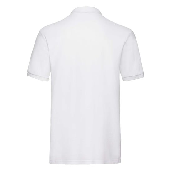 Fruit Of The Loom Premium Herren Polo-Shirt, Kurzarm (Weiß) - Image 2