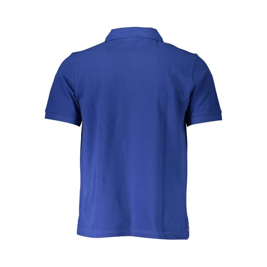 North Sails Blaues Baumwoll-Herren-Polo - Image 2