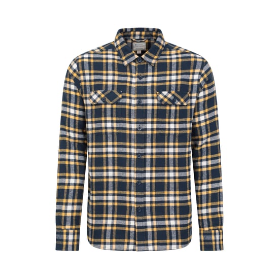Mountain Warehouse - "Trace" Hemd für Herren Langärmlig (Indigoblau) - Image 1