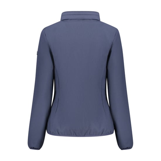 Norwegen 1963 Blaue Polyester Damenjacke - Image 2