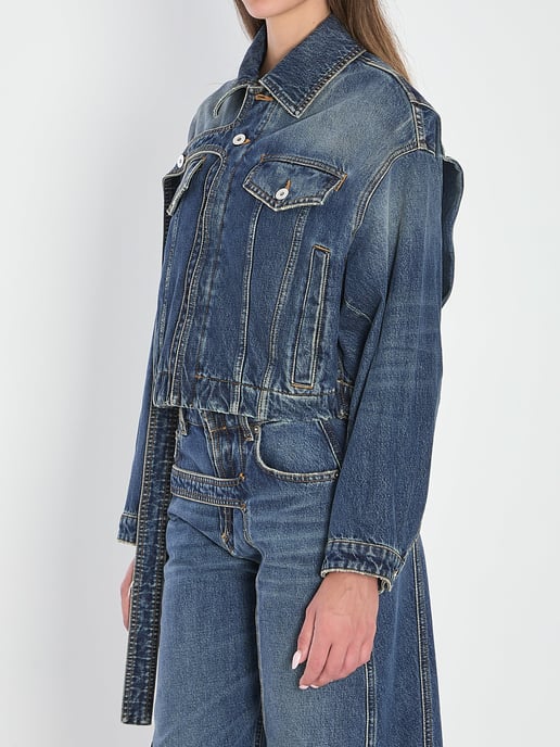 Gurtjacke aus Denim - Image 2
