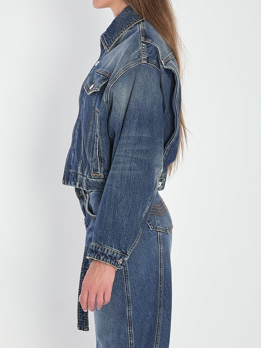 Gurtjacke aus Denim - Image 3