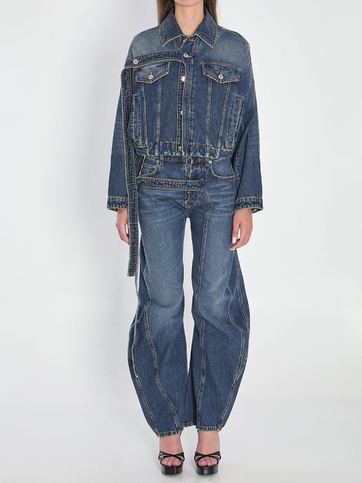 Gurtjacke aus Denim - Image 5