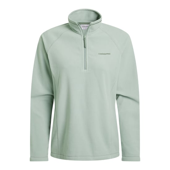 Craghoppers - "Miska VI" Fleece, mit halbem Reißverschluss für Damen (Glasiertes Matcha Grün) - Image 1