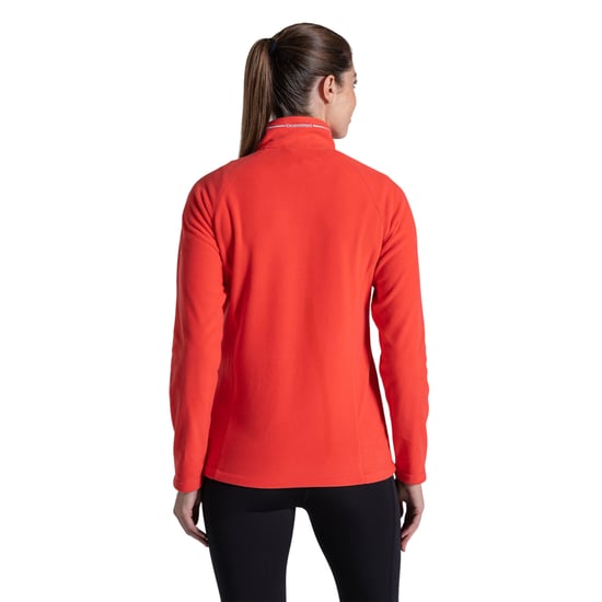 Craghoppers - "Miska VI" Fleece, mit halbem Reißverschluss für Damen (Morgendämmerungsrot) - Image 2