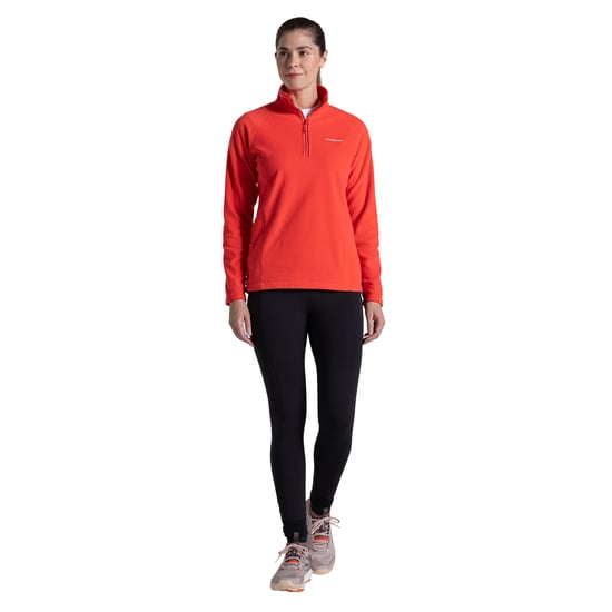 Craghoppers - "Miska VI" Fleece, mit halbem Reißverschluss für Damen (Morgendämmerungsrot) - Image 3