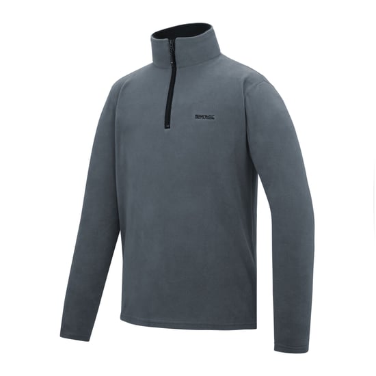 Regatta Great Outdoors Herren Thompson Fleece-Top mit Reißverschluss bis zur Brust (Dunkler Sturm) - Image 3