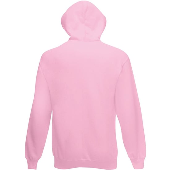 Fruit Of The Loom Herren Kapuzenpullover / Hoodie / Kapuzensweater (Hellpink) - Image 2