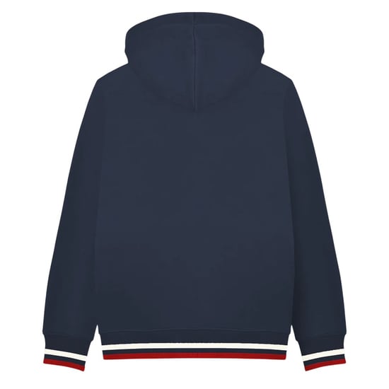 Lambretta - Hoodie mit durchgehendem Reißverschluss für Herren (Marine/Jetstream Blau/Rot) - Image 2