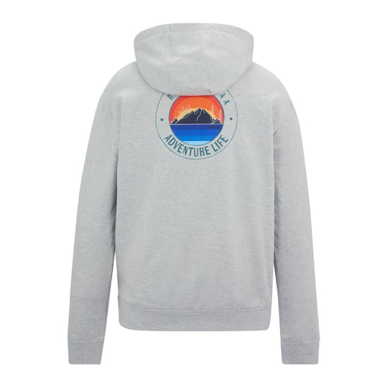 Regatta - "Cline" Kapuzenpullover für Herren (Grau meliert/Mediterranea) - Image 2