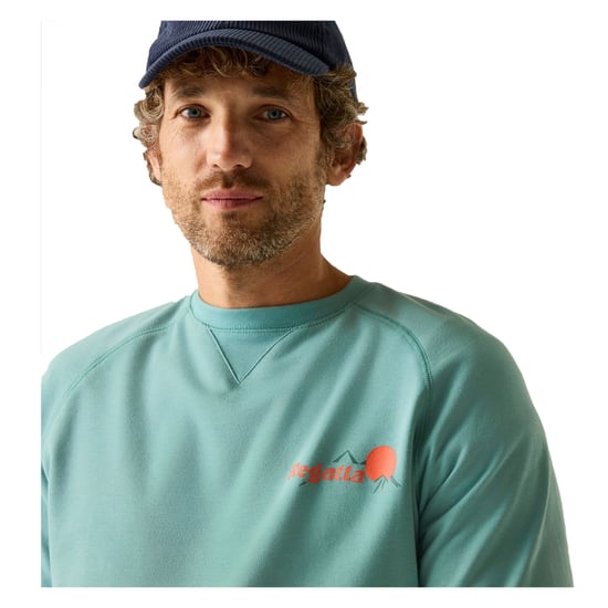 Regatta - "Nithsdale" Sweatshirt für Herren (Arktisgrün) - Image 4