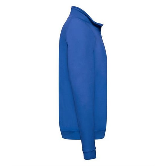 Fruit Of The Loom Herren Sweatshirt mit Reißverschluss bis zur Brust (Königsblau) - Image 2