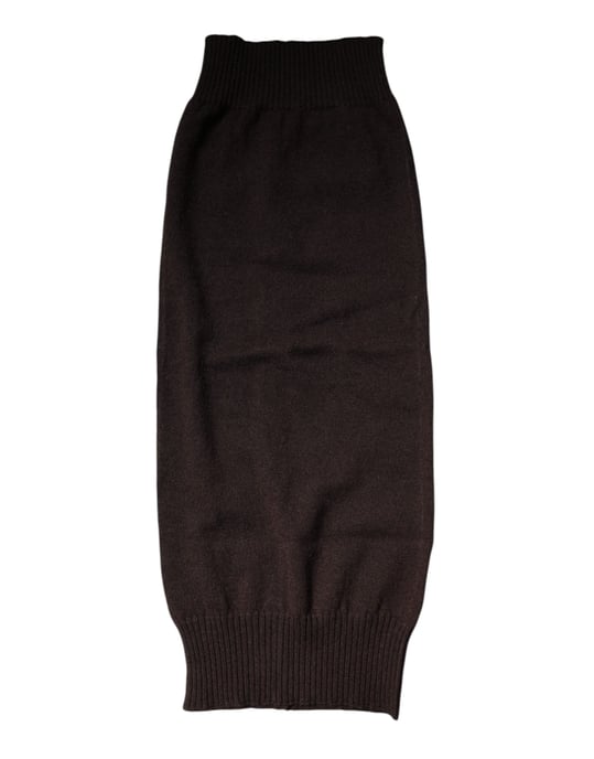 Dolce & Gabbana Kaschmir-Strick-Nackenwärmer und Foulard-Schal - Schwarz - Image 2