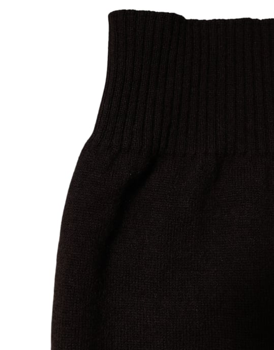 Dolce & Gabbana Kaschmir-Strick-Nackenwärmer und Foulard-Schal - Schwarz - Image 3