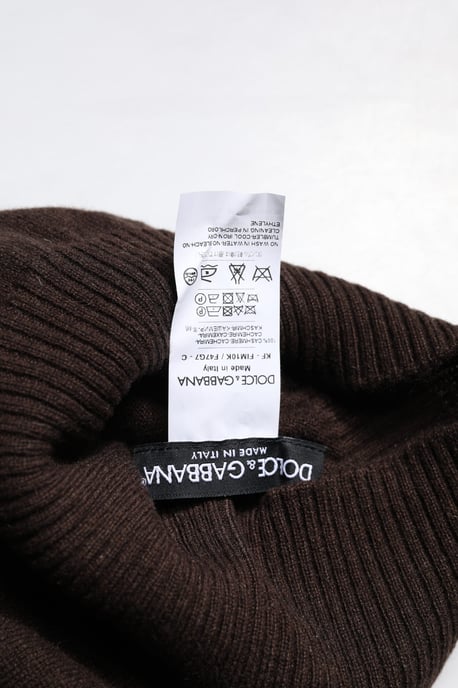 Dolce & Gabbana Kaschmir-Strick-Nackenwärmer und Foulard-Schal - Schwarz - Image 5