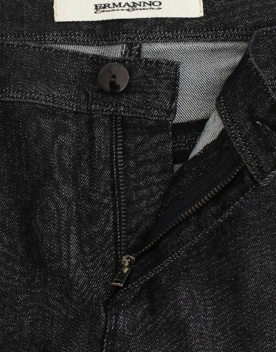 Ermanno Scervino Schwarze Slim Jeans Denim-Hosen Mit Engem Bein Stretch - Image 5