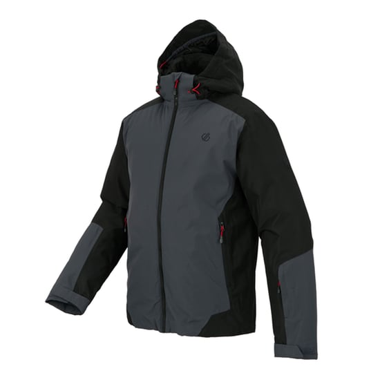 Dare 2B - "Precision II" Skijacke für Herren (Schwarz/Ebenholz/Leuchtend Rot) - Image 3