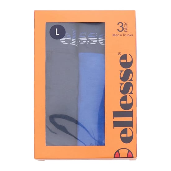 Ellesse - "Muxel888" Boxershorts für Herren (3er-Pack) (Marine/Blau/Hellblau) - Image 2