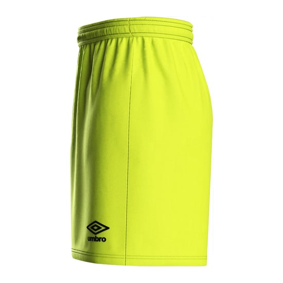 Umbro - "Club II" Shorts für Kinder (Sicherheits-Gelb/Kohlen-Schwarz) - Image 4