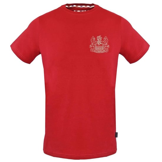 Aquascutum - "Aldis" T-Shirt für Herren, Logo (Rot) - Image 1