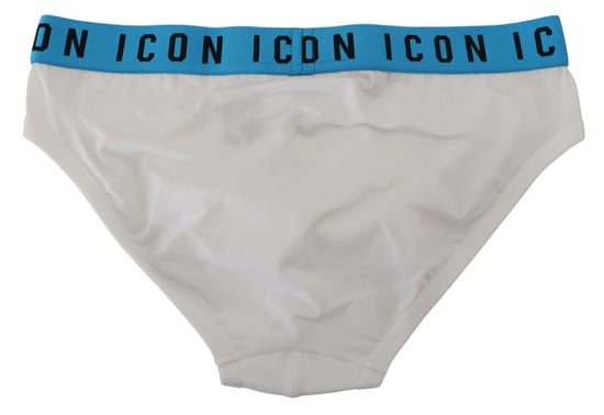 Dsquared² Weißes Icon-Logo Baumwoll-Stretch Herrenbrief-Unterwäsche - Image 2