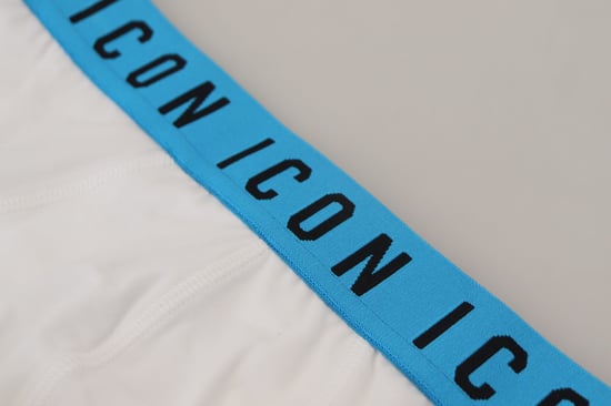Dsquared² Weißes Icon-Logo Baumwoll-Stretch Herrenbrief-Unterwäsche - Image 3