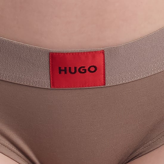 Damen Elastische Baumwollslips mit Logo 50502754 - Image 2