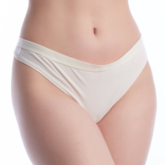 3er-Pack Damen Elastische Baumwoll-Tangas mit Logo 50510030 - Image 5