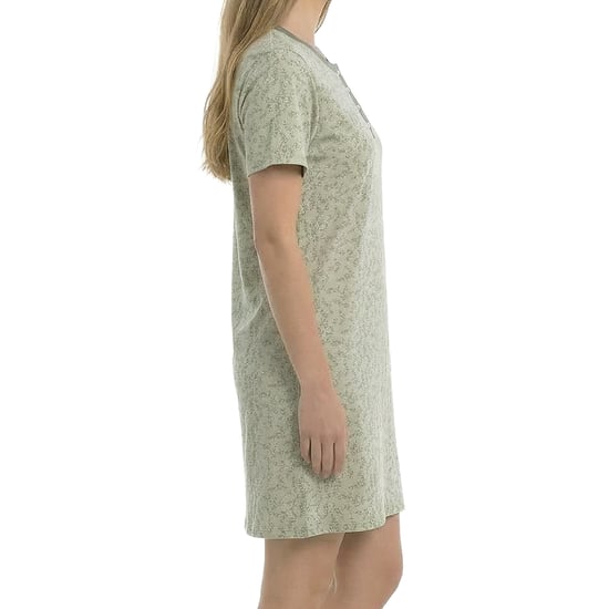 Damen kurzärmliges Baumwoll-Nachthemd KL45000 - Image 4