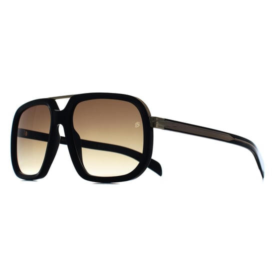 David Beckham DB 7101/S 2M2 HA schwarz gold braun Farbverlauf Sonnenbrille - Image 2