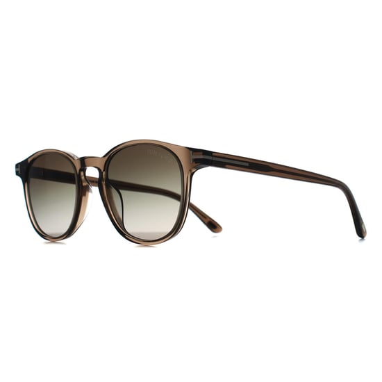 Tom Ford Holt-02 FT1302 45B glänzend hellbraun braun Farbverlauf Sonnenbrille - Image 2