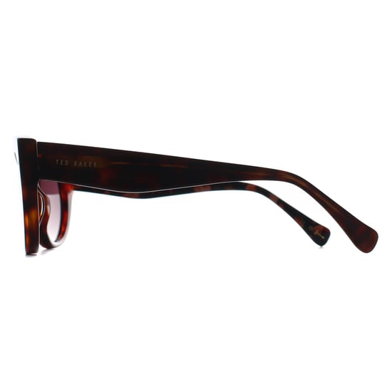 Ted Baker TB1737 100 Schildpatt Sonnenbrille mit braunem Farbverlauf - Image 3
