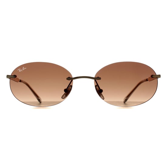 Ray-Ban RB3767 001/13 arista gold braun Verlauf Sonnenbrille - Image 1