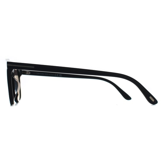 Tom Ford Holt-02 FT1302 01B glänzend schwarz grau Verlauf Licht Spiegel Sonnenbrille - Image 3