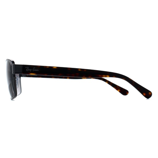 Ray-Ban RB3750 004/B1 gunmetal havanna dunkelgrau Sonnenbrille - Image 3
