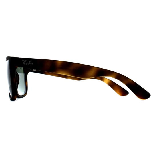 Ray-Ban RB4165 Justin 865/9A matte havanna dunkelgrün polarisierte Sonnenbrille - Image 3