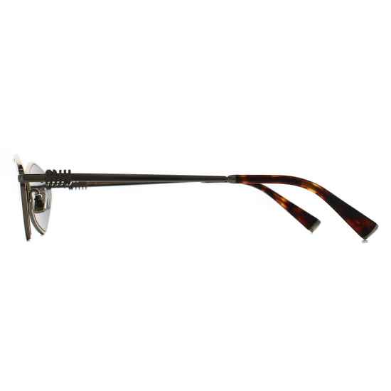 Miu Miu MU56ZS ZVN5S0 blassgoldene dunkelgraue Sonnenbrille - Image 3