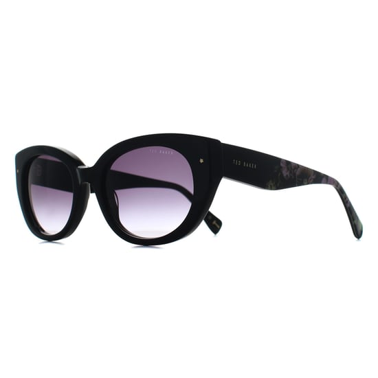 Ted Baker TB1737 001 Glanz schwarz grau Verlauf Sonnenbrille - Image 2
